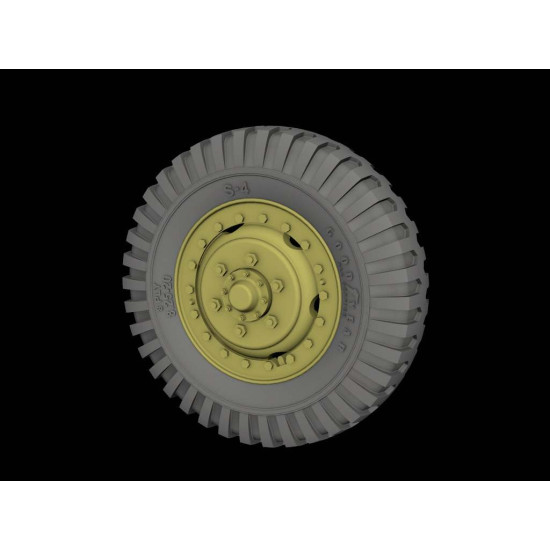 Panzer Art Re35-524 1/35 Front Road Wheels For M3 Half Track Goodyear