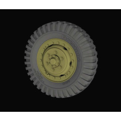 Panzer Art Re35-525 1/35 Front Road Wheels For M3 Half Track Firestone