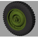 Panzer Art Re35-527 1/35 Willys Mb Jeep Road Wheels Goodyear Accessories Kit