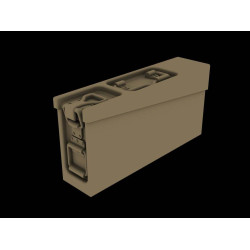 Panzer Art Re35-549 1/35 Metal Ammo Boxes For Mg34/42 12pcs Accessories Kit