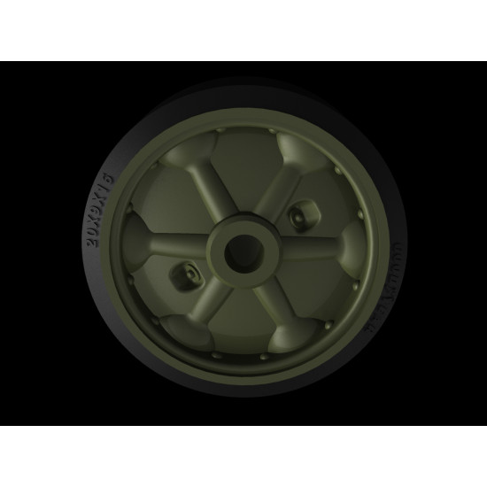 Panzer Art Re35-637 1/35 M4 Sherman Road Wheels Pattern No7 Accessories Kit