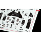 Kits World Kw3d1481090 1/48 3d Decal Mig 21 Eduard 8236 Accessories Kit