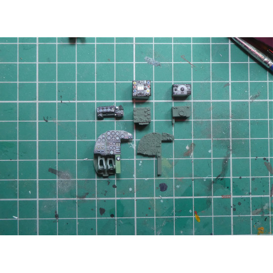 Kits World Kw3d1481025 1/48 3d Decal Instruments Panel De Havilland Mosquito B Mk.iv/Pr