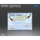 Kits World Kw132060 1/32 Decal For North American B-25j Mitchel Kits World Kw132060 1/32 Decal For North American B-25j Mitchel