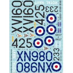 Kits World Kw132151 1/32 Decal For Blackburn Buccaneers Raf And Other Operators