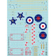 Kits World Kw132151 1/32 Decal For Blackburn Buccaneers Raf And Other Operators