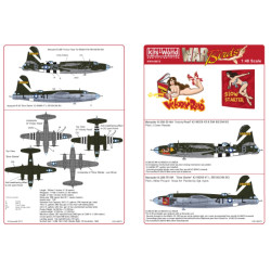 Kits World Kw148072 1/48 Decal For B-26 Maruaders Accessories Kit