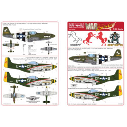Kits World Kw148090 1/48 Decal For P-51d Mustangs Accessories Kit