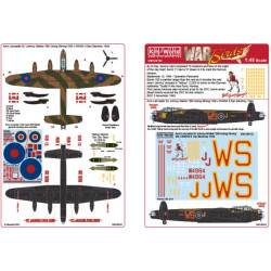 Kits World Kw148102 1/48 Decal For Avro Lancaster B.i Johnny Walker