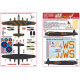 Kits World Kw148102 1/48 Decal For Avro Lancaster B.i Johnny Walker