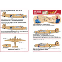 Kits World Kw148121 1/48 Decal For B-24d Liberator Accessories Kit