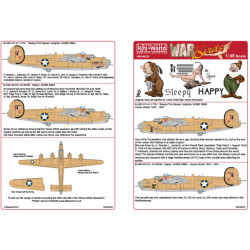 Kits World Kw148123 1/48 Decal For B-24d Liberator Accessories Kit