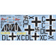 Kits World Kw148135 1/48 Decal For Boeing B-17 F/G Flying Fortress