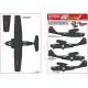 Kits World Kw148157 1/48 Decal For Pby-5a Catalina Black Cat Accessories Kit