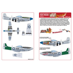Kits World Kw148174 1/48 Decal For P-51d Mustang Diablo The Enchantress