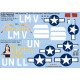 Kits World Kw148200 1/48 Decal For Razorback P 47s Of The 56th Fighter Group