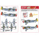 Kits World Kw148203 1/48 Decal For Razorback P 47s Of The 56th Fighter Group