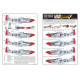 Kits World Kw172001 1/72 Decal For American Nose Art P51b/D Mustang