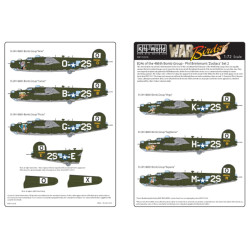 Kits World Kw172018 1/72 Decal For American Nose Art B24 Liberator