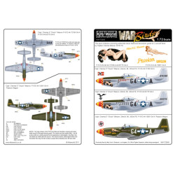 Kits World Kw172049 1/72 Decal For P-51d Mustang Accessories For Aircraft