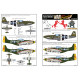 Kits World Kw172071 1/72 Decal For P-51b/D Mustangs Accessories Kit