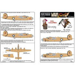Kits World Kw172117 1/72 Decal For B-24d Liberator Accessories For Aircraft