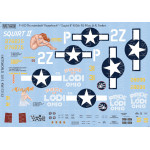 Kits World Kw172132 1/72 Decal For P-47d Thunderbolt Razorback Accessories Kit