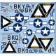 Kits World Kw172162 1/72 Decal For B-17g Flying Fortress Accessories Kit
