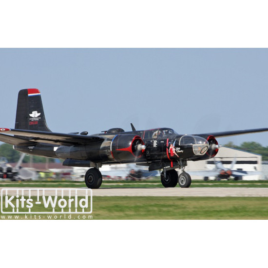 Kits World Kw172165 1/72 Decal A-26 Douglas Invaders Accessories For Aircraft