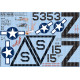 Kits World Kw172222 1/72 Decal For Boeing B-29 Superfortress Accessories Kit