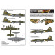 Kits World Kw172241 1/72 Decal For Boeing B-17f Flying Fortress Accessories Kit