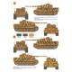 Techmod 35005 1/35 Decal For Pzkpfw Vi Tiger I Early Accessories For Model Kit