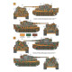Techmod 48401 1/48 Decal For Pzkpfw Vi Tiger Late Accessories For Model Kit