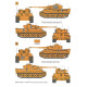 Techmod 48405 1/48 Decal For Pzkpfw Vi Tiger Early Accessories For Model Kit