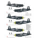 Techmod 72037 1/72 Decal For Corsair F4u-1d Accessories For Aircraft
