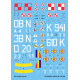 Techmod 72124 1/72 Decal For Pzl-23a/B Karas Accessories For Aircraft