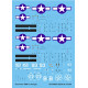 Techmod 72128 1/72 Decal For Avenger Tbm-1c Accessories For Aircraft