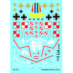 Techmod 72141 1/72 Decal For Pzl P-7 Accessories For Aircraft