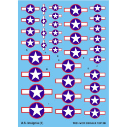 Techmod 72164 1/72 Decal Stripes For Lozenge Accessories For Aircraft