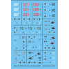 Techmod 72801 1/72 Decal For Pzkpfw Vi Tiger I Late Accessories For Model Kit