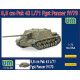Unimodel 554 1/72 8.8cm Pak 43 L71 Fgst Panzer Iv 70 Plastic Model Kit
