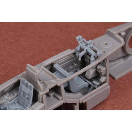 Sbs 72081 1/72 Messerschmitt Me-410 Cockpit Upgrade Set For Airfix Kit Resin Kit