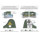 Sbs D48043 1/48 Decal For B-17g Mediterranean Forts Us 15th Air Force In Italy
