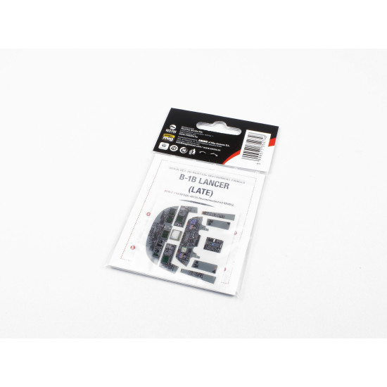 Red Fox Qs-48125 1/48 3d Instrument Panel For B-1b Lancer Late For Revell