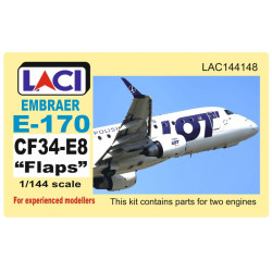 Laci 144148 1/144 Embraer E 170 Flaps And Cf34-8e Engines 2 Pcs