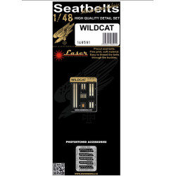 Hgw 148591 1/48 Seatbelts For Wildcat Accessories For Aircraft