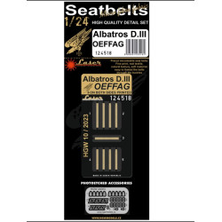 Hgw 124518 1/24 Seatbelts For Albatros D.iii Oeffag Accessories For Aircraft