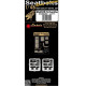 Hgw 148575 1/48 Seatbelts For Me262b Schwalbe Standard Accessories For Aircraft