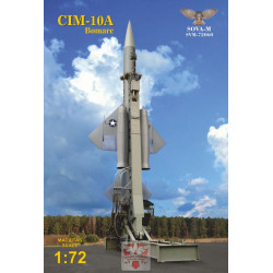 Sova Model 72060 1/72 Cim10a Bomarc Surface To Air Missile System Plastic Model
