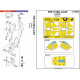 Hgw 124804 1/24 Seatbelts And Mask For F6f-5 Hellcat Microtextile Basic Line For Airfix Hgw 124804 1/24 Seatbelts And Mask For F6f-5 Hellcat Microtextile Basic Line For Airfix